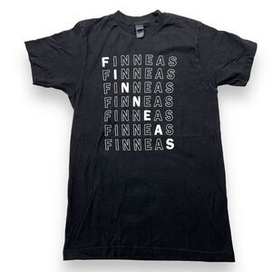 Finneas Repeat Logo T-Shirt Size XS
